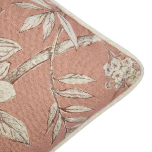 Breeze Coussin oasis rose blanc 50x50 cm