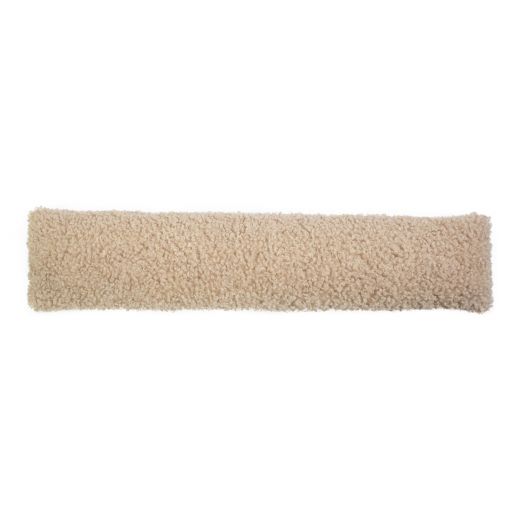 boudin de porte teddy curl beige 20x90cm