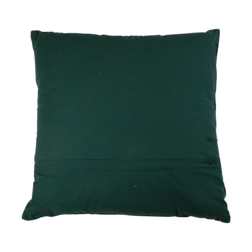 Cushion Zigzag Sequin 45x45 Dark Green