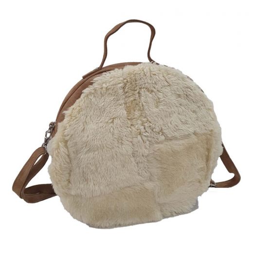 schaap wit crossbody tas uni 30x28x7cm (ovis aries)