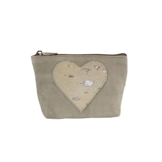 make up tas hart beige 15cm