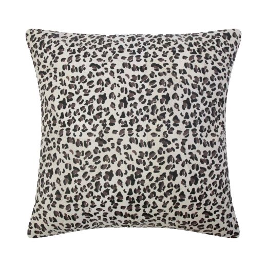 Cushion Goat suede leopard sand 45x45cm (Capra Aegagrus Hircus)