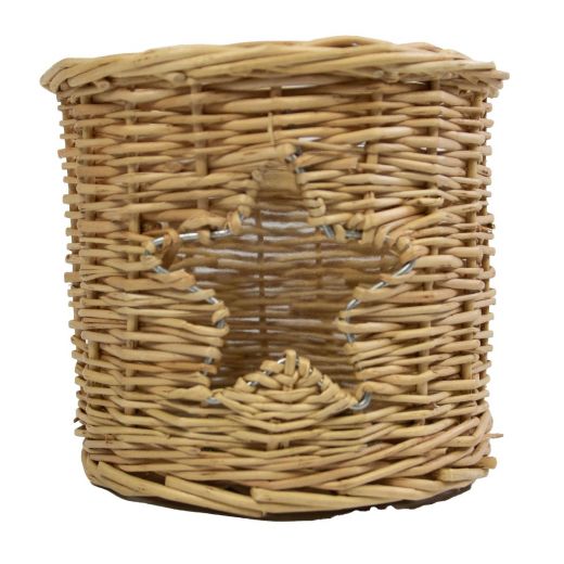 rattan lantern star 13cm