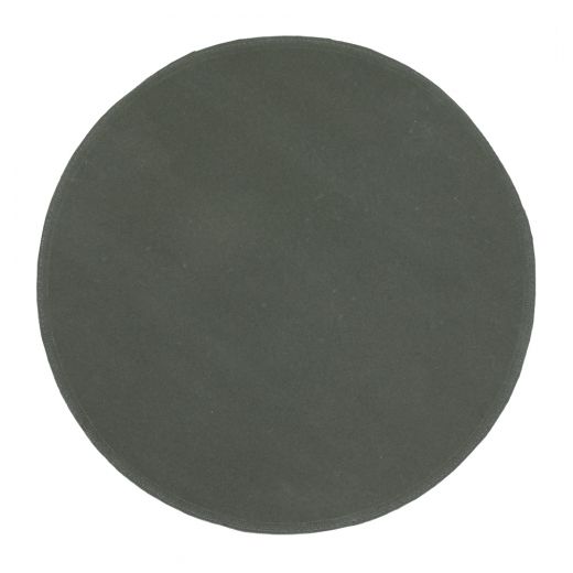 placemat cowhide round grey Ø38cm (bos taurus taurus)