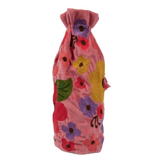 Wine Bottle Cover Joy rose h37 x 12cm