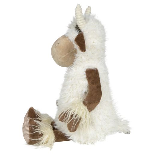 knuffel lief langhaar koe 25cm