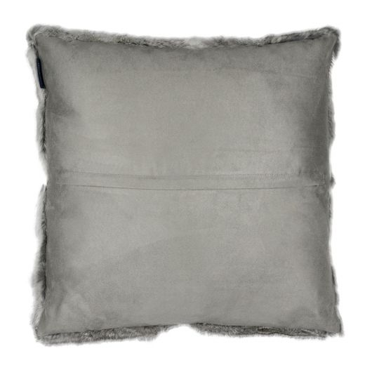 coussin lapin gris 50x50cm