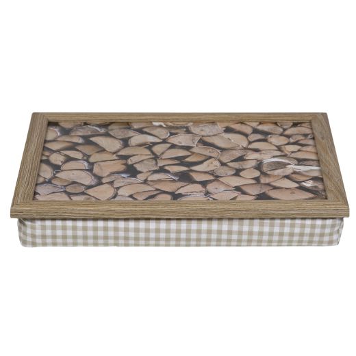 laptray fireplace wood 43cm