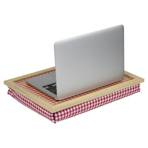 laptray square red