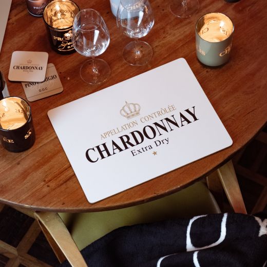 placemat wijn chardonnay wit 30x40cm (4)