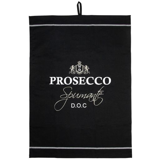 theedoek wijn prosecco 50x70cm