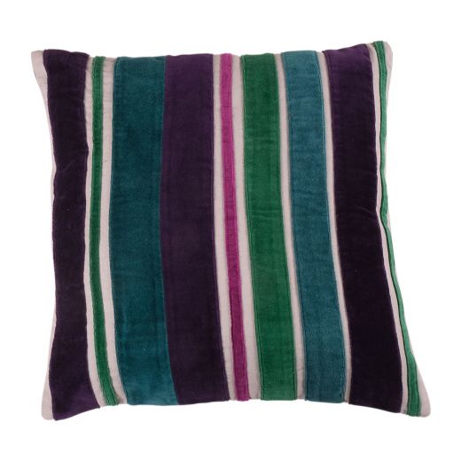 Cushion Stripes 45x45 purple 