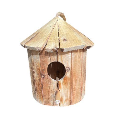 Vogelhaus Treibholz h27 d20cm