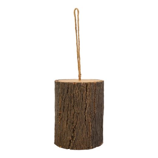 Nichoir tronc d'arbre h20 d16cm