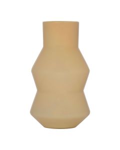 Vase Zigzag 2.0 Solid Beige h24 d14