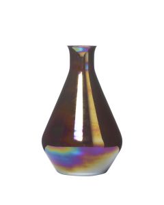 Hubble Vase lustre brown h27,5 d17,5cm