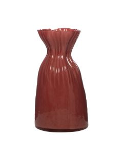 Ellen Vase red h25 d13cm