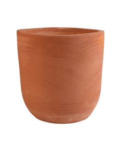 Outdoor Round Bloempot Terracotta oranje h19,5 d19,5 