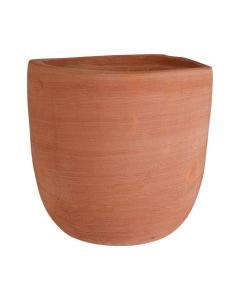 Outdoor Round Cache-Pot Terracotta h24 d25,5 