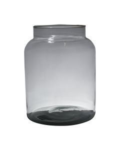 Shape souffle a la bouche recycle Vase bouteille h25 d19 