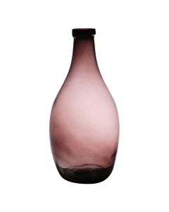 Elegant Luna souffle a la bouche recycle Vase violet h37 d19 