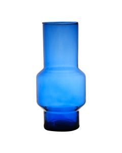 Pablo mundgeblasen Recycled Vase blau h30 d14 