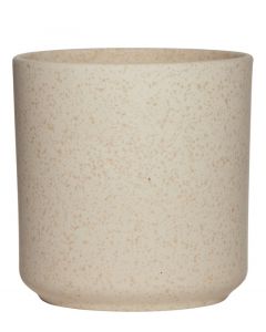 Cylinder Planter Ceramic off white h13 d13 