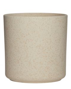 Cylinder Planter Ceramic off white h17 d17 