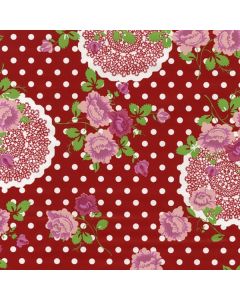 Dots&Flowers Statische raamfolie Mini rol transparant 