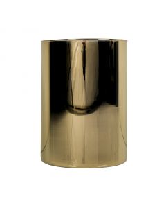 Essentials Levi cylinder luster gold transparent H25 D18 