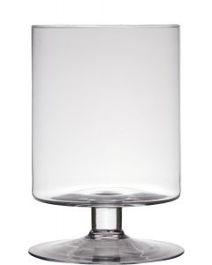 Yvonne Hurricane Vase mit Fuß h29 d19 