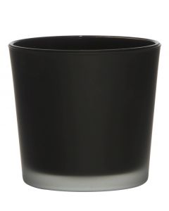 Conner Cache-Pot Matt noir h11 d11,5 