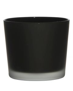 Conner Cache-Pot Matt noir h12,5 d14,5 