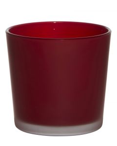 Conner Cache-Pot Matt rouge h11 d11,5 