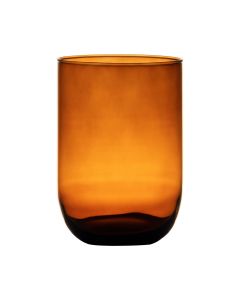 Essentials Emilia Transparent Vase ambre h20 d14 