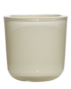 Cooper Regular Planter Glass off white h13 d14 