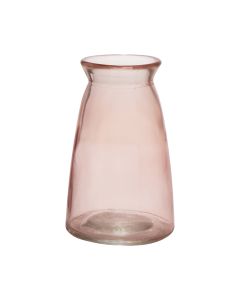 Edwin Vase rosa h14,5 d9,5 