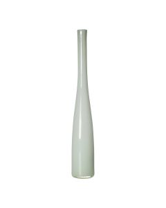 Flaschenvase Eclat weiss h60 d10cm