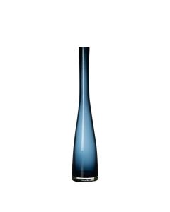 Vase Bouteille Eclat bleu h46 d9cm