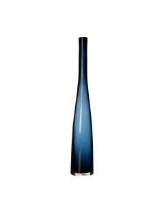 Vase Bouteille Eclat bleu h54 d9cm