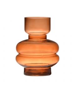 Rim Vase amber h20 d14 