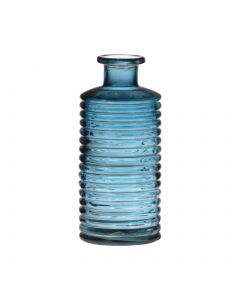 Line Bottle Vase blue h31 d14,5 