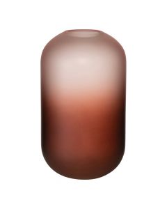 Gigi Vase ombre rose/rouge h21,4 d12,6 (cc)