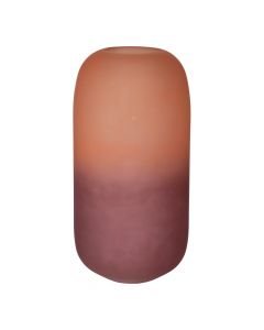 Gigi Vase ombre rose/rouge h34 d17,7 (cc)