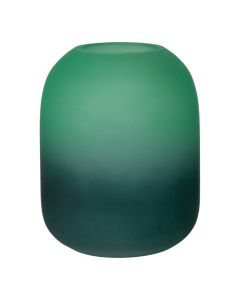 Gigi Vase ombre vert/bleu h17 d13,5 (cc)