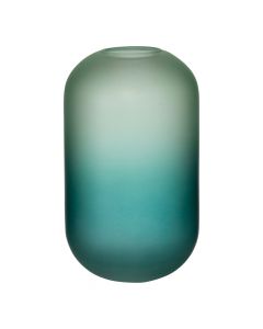 Gigi Vase ombre vert/bleu h21,4 d12,6 (cc)