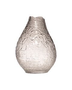 Croco Vase transparent h26 d20 