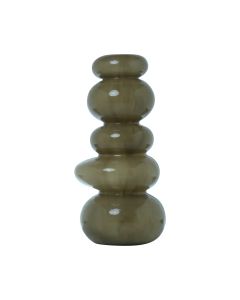 Balance Vase bronze brown h30 d14,5 