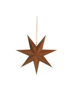 Paper Scroll Star Decorative paper ornament brons 45cm