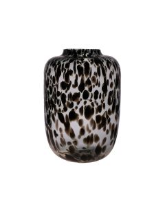 Tiger Big Vase grau schwarz h42 d29 (cc)